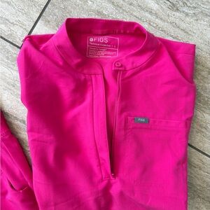 Figs Shocking Pink Scrubs